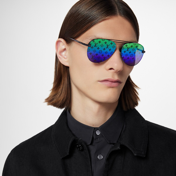 Dolce & Gabbana Eyewear DG Crossed round-frame sunglasses